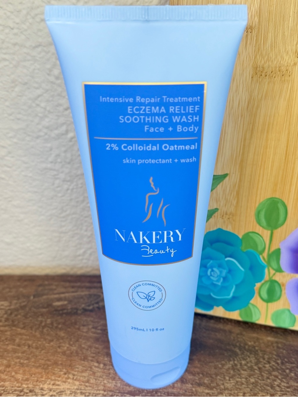 Nakery Beauty Eczema Relief Soothing Face & Body Wash, 10 fl oz - Picture 5 of 14